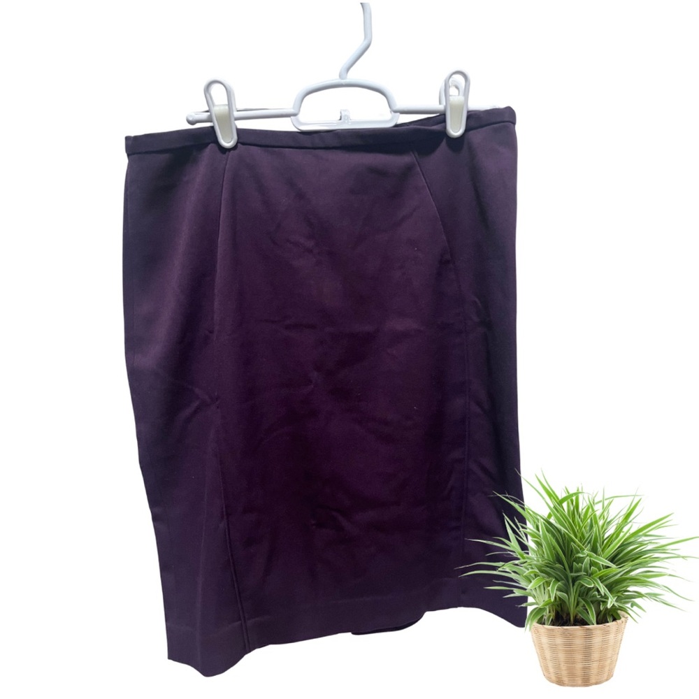 H&M Elegant Purple Pencil Skirt